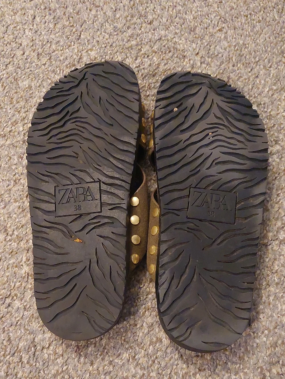 Zara Suede Sandals - Picture 4 of 6
